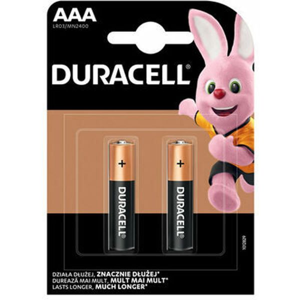DURACELL Basic MN2400 AAA BL2 image 1