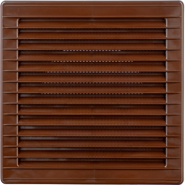 grille 170x170 Ø 125 brown image 1