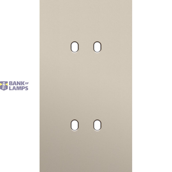 Twofold faceplate, vertical 71 mm centre distance, for 2 Niko Toggle s image 4