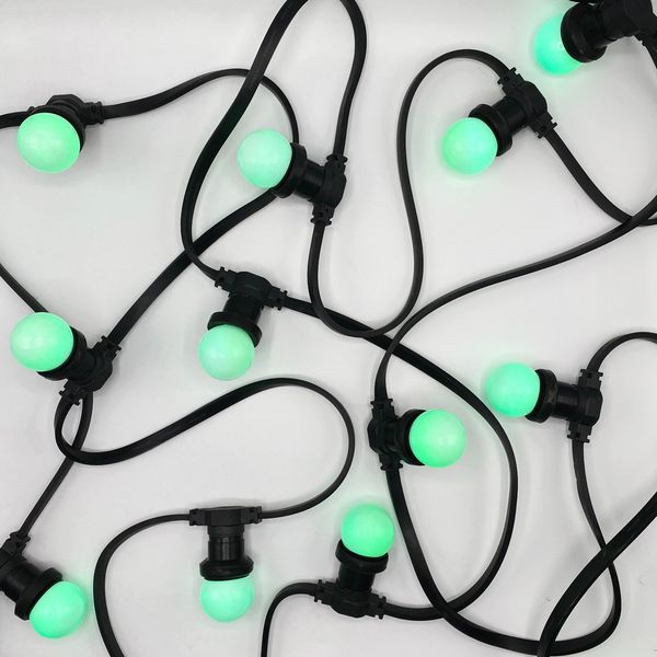 LED Color Bulb 1W E27 G45 240V 55Lm PC RGB THORGEON image 2