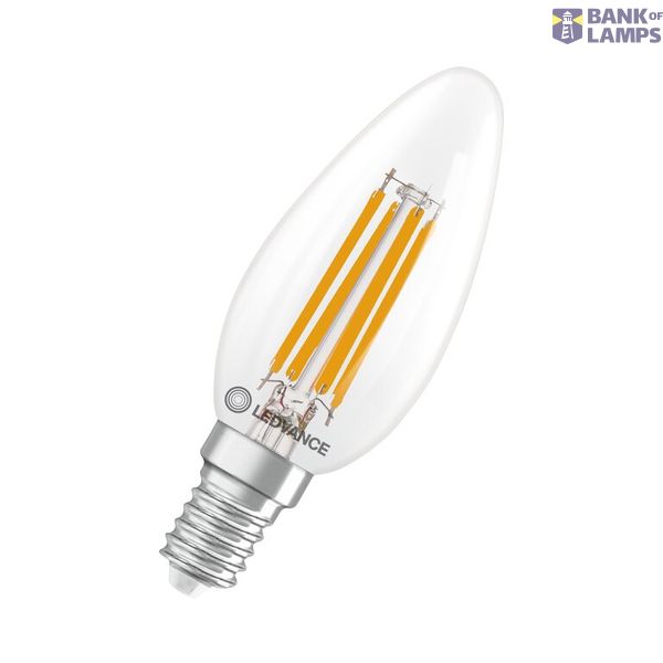 LEDCLB60DIM 5.9W 830 FILCL E14 P LEDV image 1
