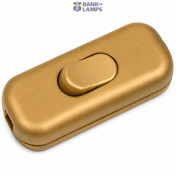Cord Switch 1P 2A 250V Gold Thorgeon image 1