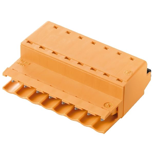 PCB plug-in connector, male plug, 5.08 mm, Number of poles: 10, 180°, PUSH IN with actuator, Clamping range, max. : 3.31 mm², Box image 1