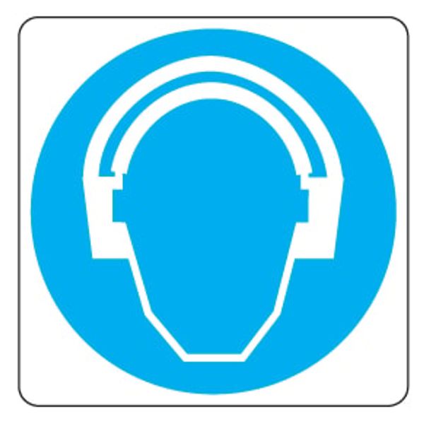 Mandatory sign - Al - Side: 330 mm image 1