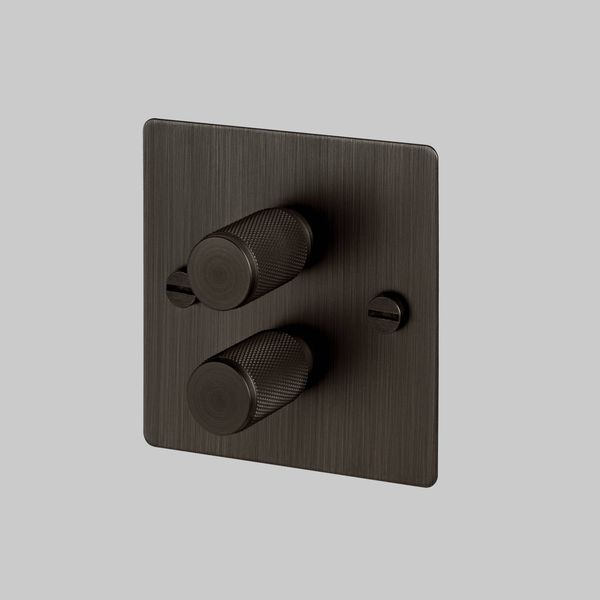 2G DIMMER / 120W / CROSS / SMOKED BRONZE image 1