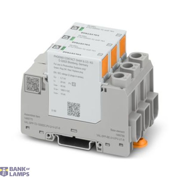 VAL-SPP-T2-1500DC-PV-2+V-UT-R - Type 2 surge arrester image 1