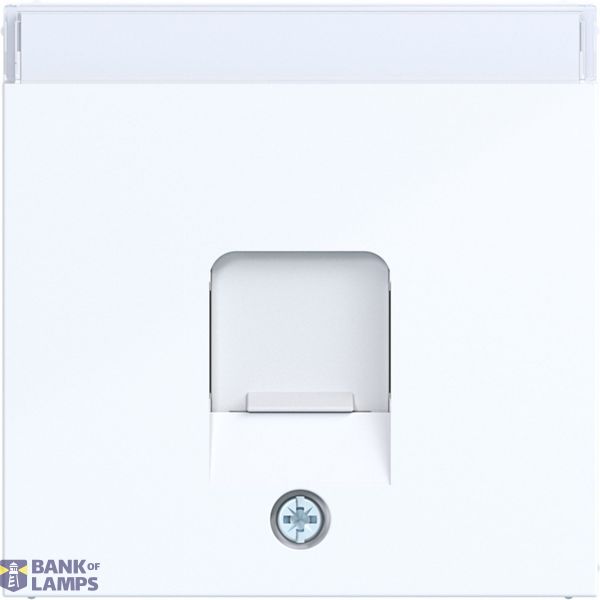 KeyStone 1-piece central panel, dust protection, text field, A.x/C.x white glazing. image 1