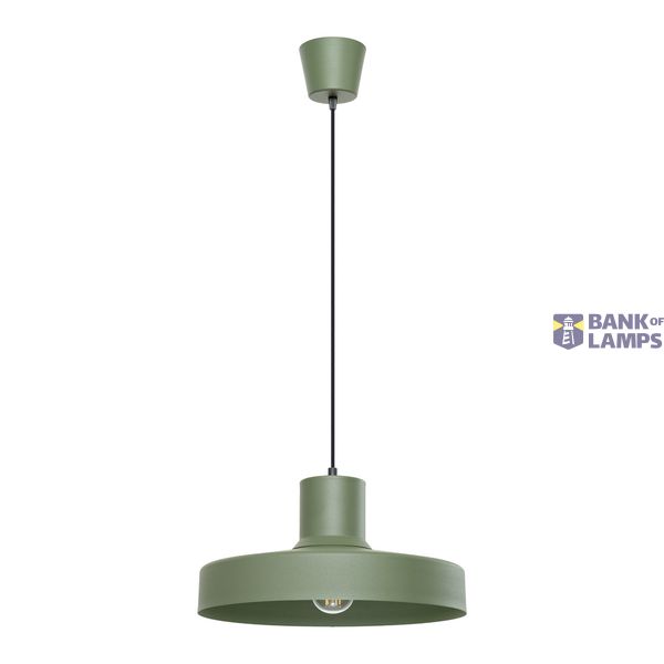 Pendant lamp BILO olive green image 1