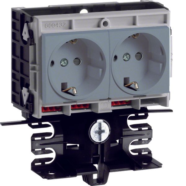 ac.box without cuver f SL20055,2xSTD,alu image 1