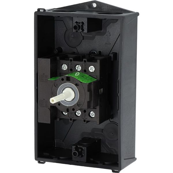 P1-32/I2-SI/HI11-SW Safety switch, P1, 32 A, 3 pole, 1 N/O, 1 N/C, STOP function, With black rotary handle and locking ring, Lockable in position 0 with cover interlock, image 8