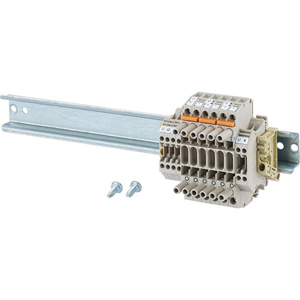Mi Clamp Set 4x Mounting clamp +6x Measuring clamp on DIN rail Length 284mm (Mi EM 02) image 4