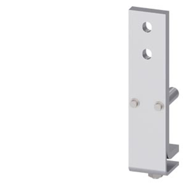 Front connection DIN 43673 double hole, top, 1 unit for size 1, 1250-2000 A image 1