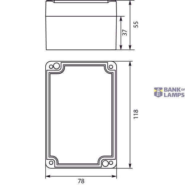 Hermetic box PHP-57 image 2