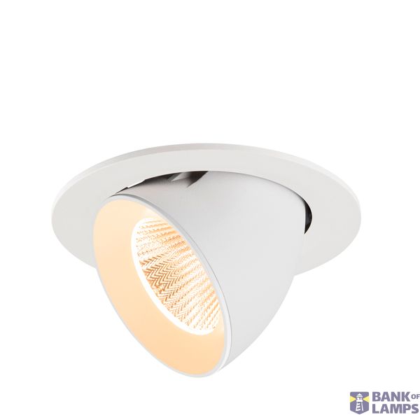 NUMINOS© GIMBLE L, recessed CL 2700K, 40ø, IP20, round, wh image 1