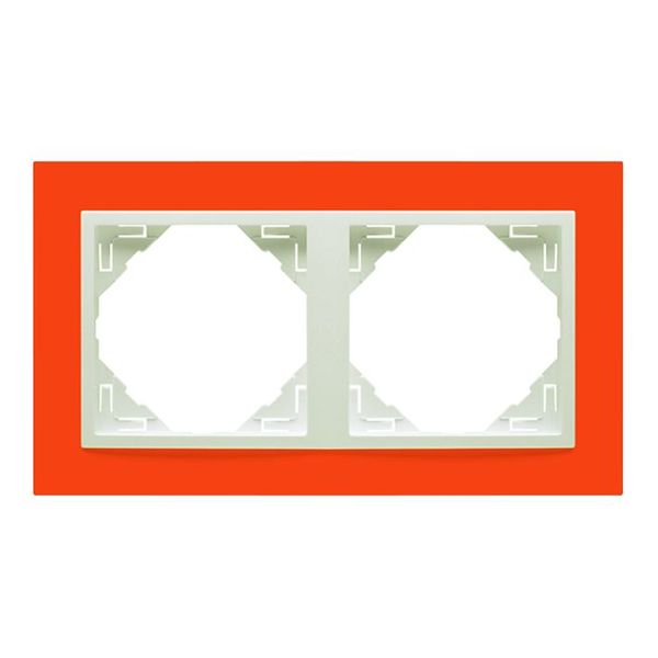 DOUBLE FRAME ORANGE/ICE image 1