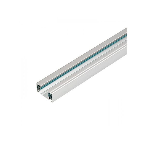 1F 1m track silver grey 230V image 1
