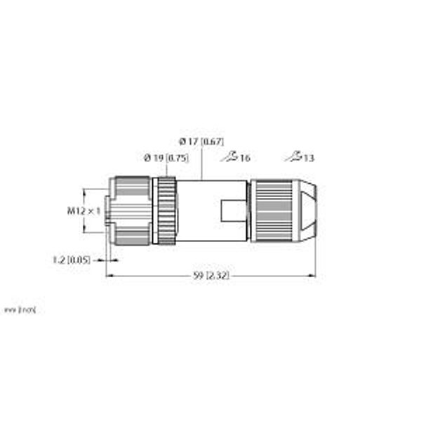 Field-Wireable Connector Industrial Ethernet   FW-ERKSM0426-FD-P-0408 image 1