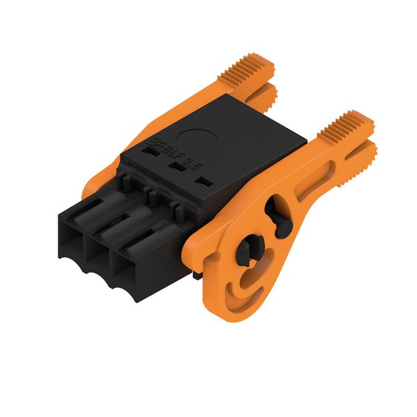 PCB plug-in connector, female plug, 3.50 mm, Number of poles: 3, 180°, PUSH IN with actuator, Clamping range, max. : 1.5 mm², Box image 2