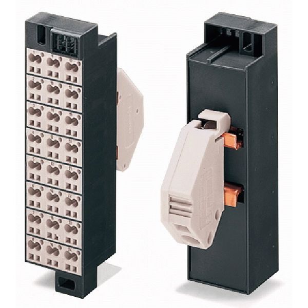 Common potential matrix patchboard;Marking 1-24;with 2 input modules i image 2