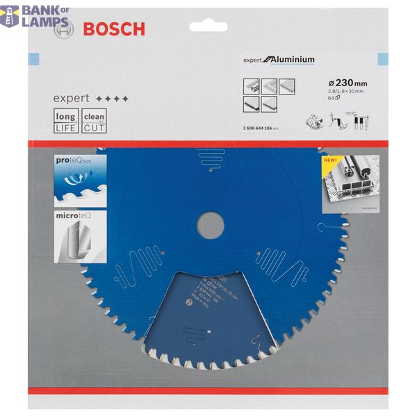 Circular saw blade Expert for Aluminium 230 x 30 x 2,8 mm, 64 image 2
