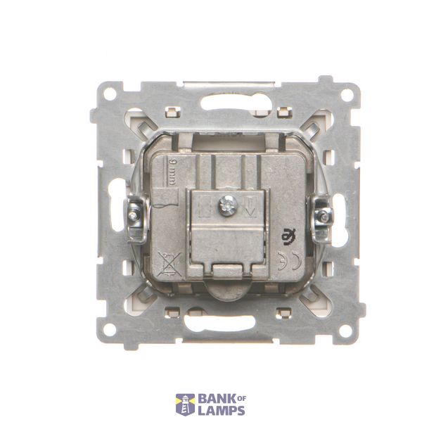 Double aerial socket type "F", beige image 1