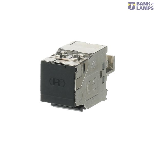 0229/04-500 Keystone Modular Jack RJ45 Cat.6A 8(8) silver image 3