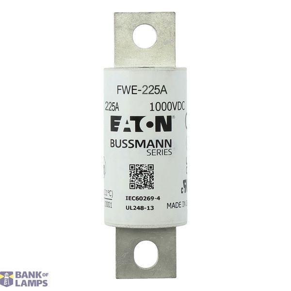 FWE-150A 1000Vdc IEC/UL  150A aR 30mm Round fuse image 1