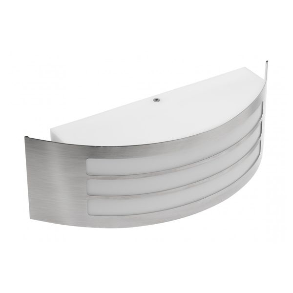 Facade luminaire ASTRIT, E27, max. 14 W, IP54, stainless steel image 1