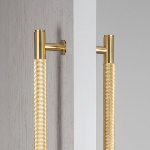 PULL BAR / DOUBLE-SIDED / CROSS / BRASS image 2