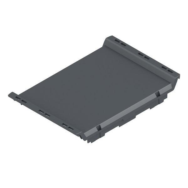 Front element, OMNIMATE Housing - series CH20M  Graphite grey, Front element, Width: 67.5 mm image 1