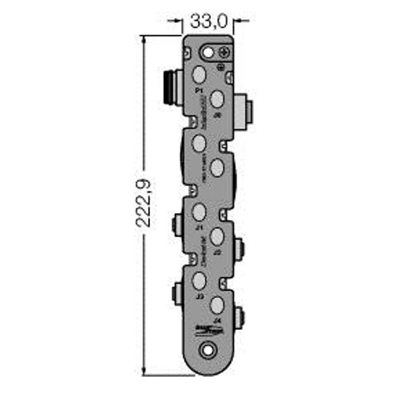 DeviceNet Passive Junction Box fully encapsulated   JTBS-57-E434 image 1