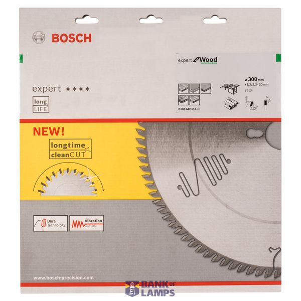 Expert for Wood circular saw blade 300 x 30 x 3,2 mm, 72 image 2