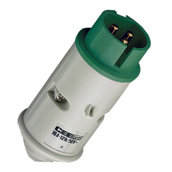 Mennekes Plug, 16A3p4h, low voltage, IP44 638A image 1