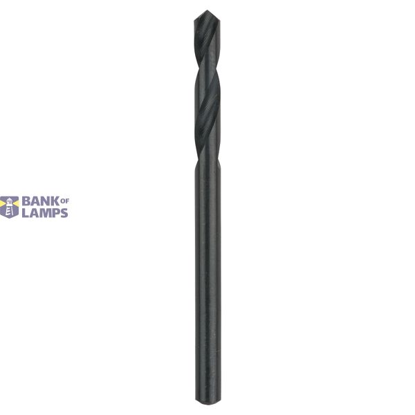 Stub drill bits, HSS-R, DIN 1897 4 x 22 x 55 mm 10 pcs. image 1