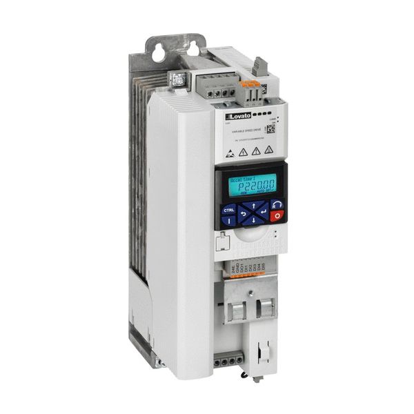Variable speed drive, VLB3... type, three-phase supply 400-480VAC 50/60Hz. EMC suppressor built-in, Cat. C2, 5.5kW image 1