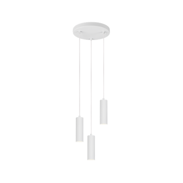 Soka pendant 3-pc GU10 matt white image 1