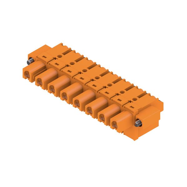 PCB plug-in connector, female plug, 7.62 mm, Number of poles: 8, 180°, PUSH IN with actuator, Clamping range, max. : 2.5 mm², Box image 2