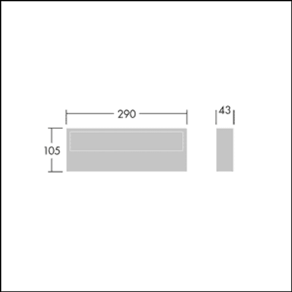 AXYL GREETW L DWN 28L 930 WB RD ANT - LED wall mounted luminaire image 2