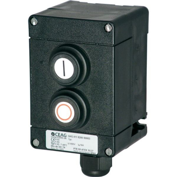 T0-1-8214/I1 Changeoverswitches, T0, 20 A, surface mounting, 1 contact unit(s), Contacts: 2, 45 °, momentary, With 0 (Off) position, with spring-return from both d image 54