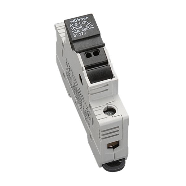 Holder for cylindrical fuse links 32A, 1-polig, 690V (The price is shown without markup on metals. Request a quote for accurate information) image 1