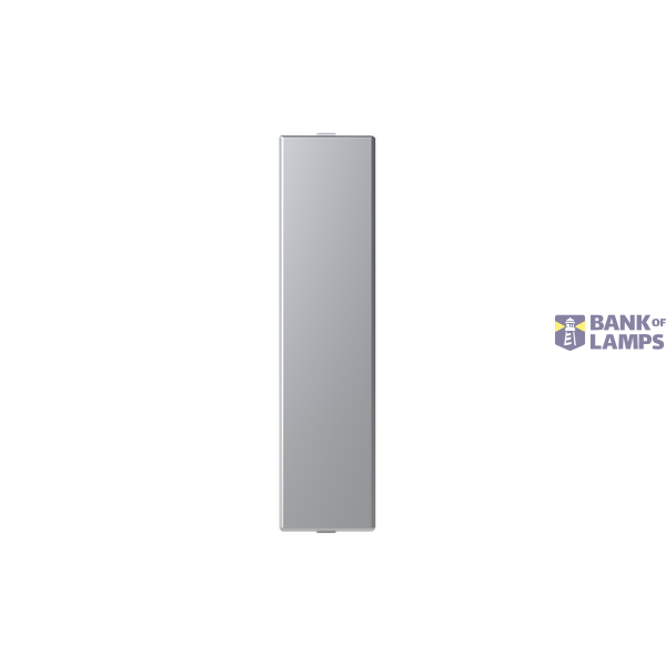 Blank cover - 1/2M - Silver image 1