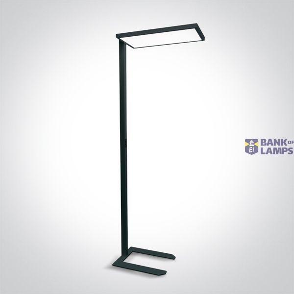 BLACK 60W CW FLOOR STAND UGR17 DIMMABLE 230V image 1