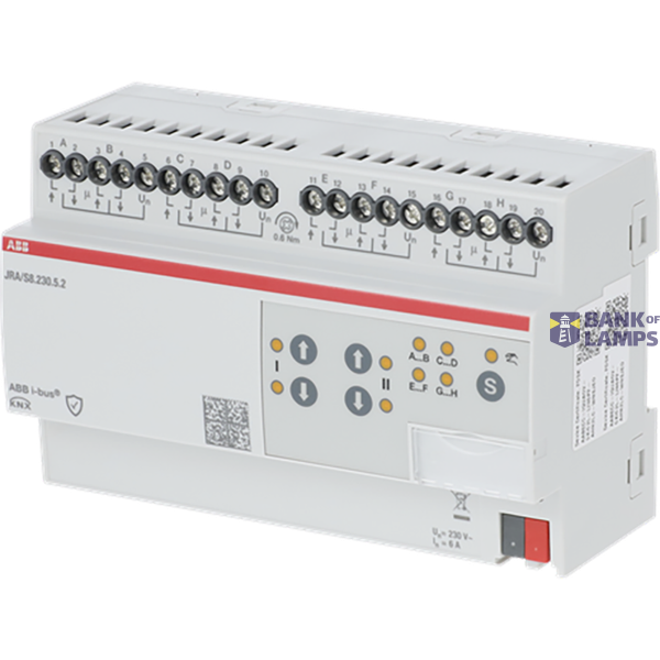 Blind/Roller Shutter Act Travel Det, 8-f, 230 V AC Manual Operation, M image 2