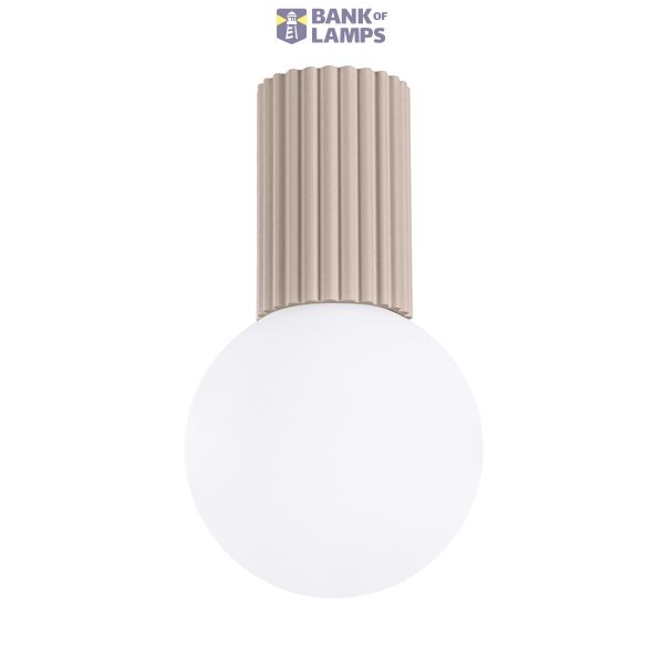 Ceiling lamp HALO taupe image 1