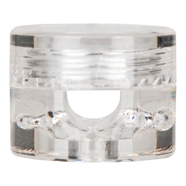 Wall Cord Grip Round Plastic Transparent image 1
