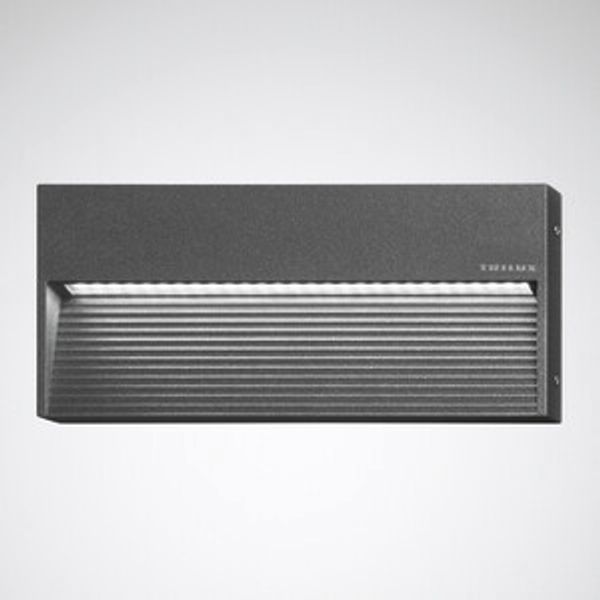 Wall and ceiling luminaire Invego Rec Lens Anthracite ET 13W 423lm 90 asymmetric medium wide (AM) IP65 IK08 3 SDCM image 1