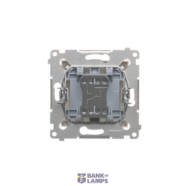 HDMI single socket, module, champagne matt, HDMI Standard: HDMI 2.1 image 1