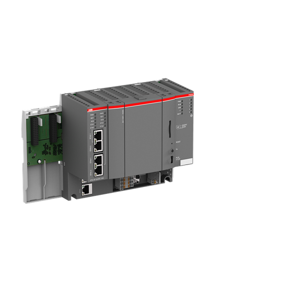 PM595-4ETH-M-XC: AC500, program control 1GHZ, 16MB/16MB, 24VDC, 2xETH, 2xRS interface. image 1