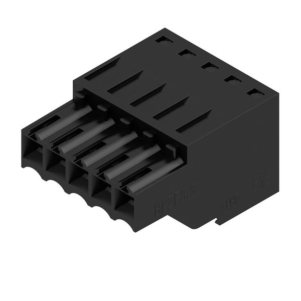 PCB plug-in connector, female plug, 3.50 mm, Number of poles: 5, 180°, Tension-clamp connection, Clamping range, max. : 1.5 mm², Box image 2