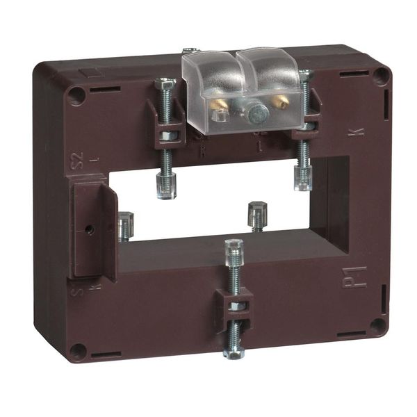 TAS84 - Current transformer, single-phase - Cable/passing bar: 34x84mm - Ratio: 800/5A - Class: 0.5/1 - Accuracy: 8/12VA image 1